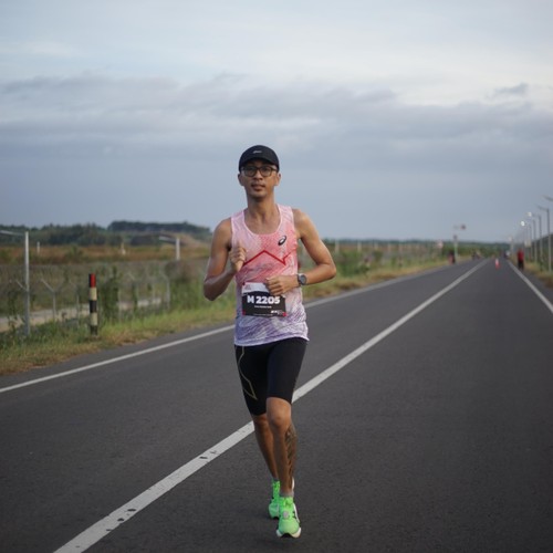 Race photo from KEDIRI HALF MARATHON 2026
