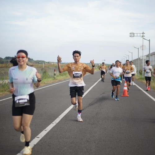 Race photo from KEDIRI HALF MARATHON 2026