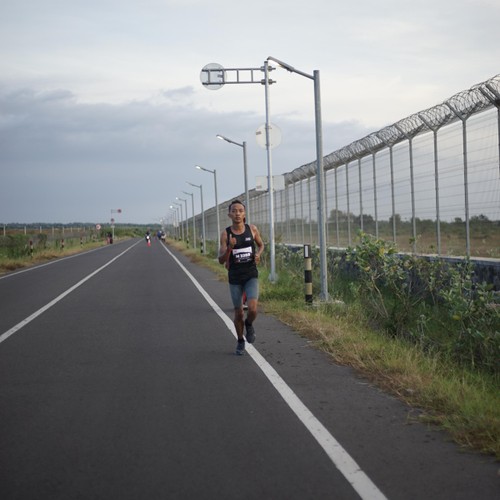 Race photo from KEDIRI HALF MARATHON 2026