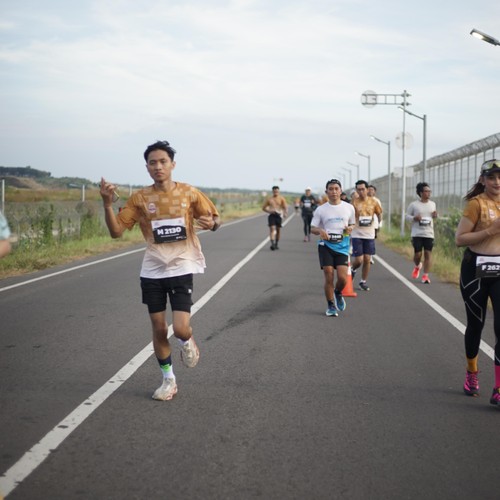 Race photo from KEDIRI HALF MARATHON 2026