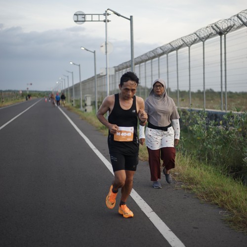 Race photo from KEDIRI HALF MARATHON 2026