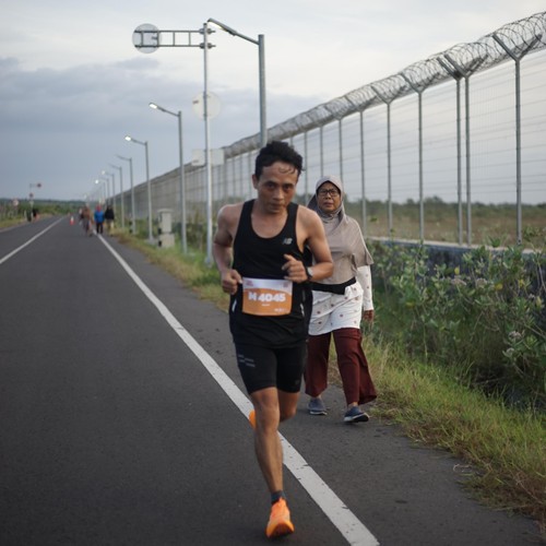 Race photo from KEDIRI HALF MARATHON 2026