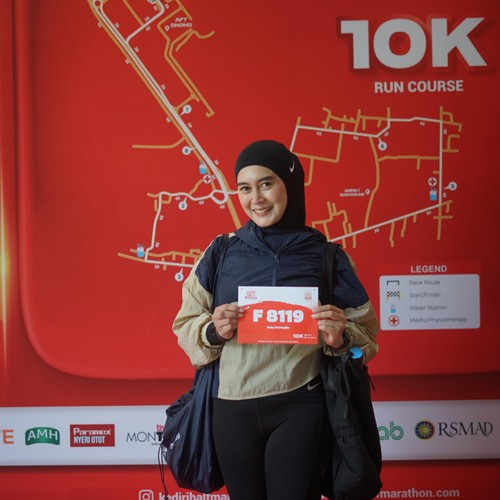 Race photo from KEDIRI HALF MARATHON 2026
