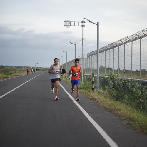 Race photo from KEDIRI HALF MARATHON 2026