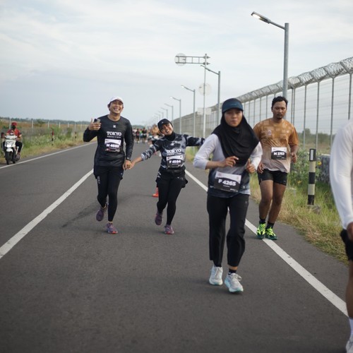 Race photo from KEDIRI HALF MARATHON 2026