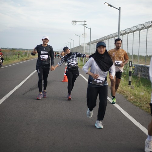 Race photo from KEDIRI HALF MARATHON 2026