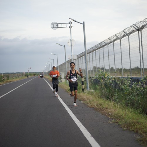 Race photo from KEDIRI HALF MARATHON 2026