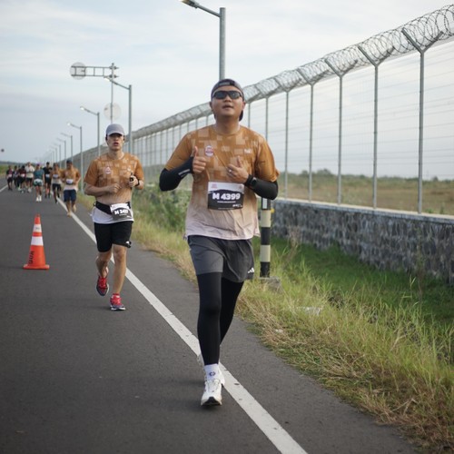 Race photo from KEDIRI HALF MARATHON 2026