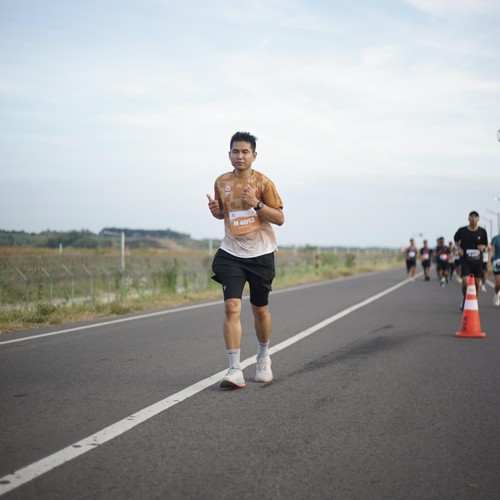 Race photo from KEDIRI HALF MARATHON 2026