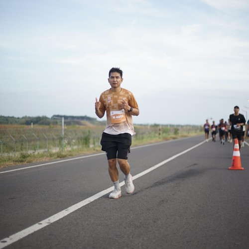 Race photo from KEDIRI HALF MARATHON 2026