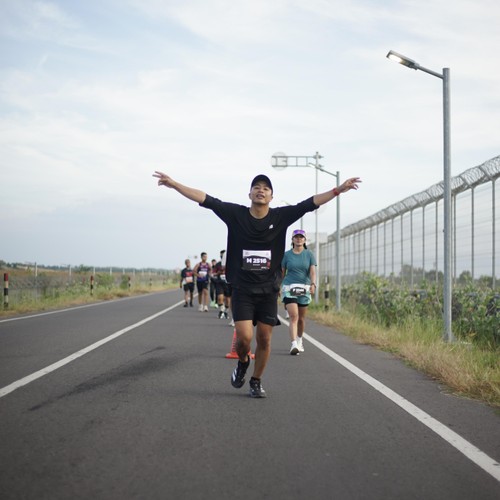 Race photo from KEDIRI HALF MARATHON 2026
