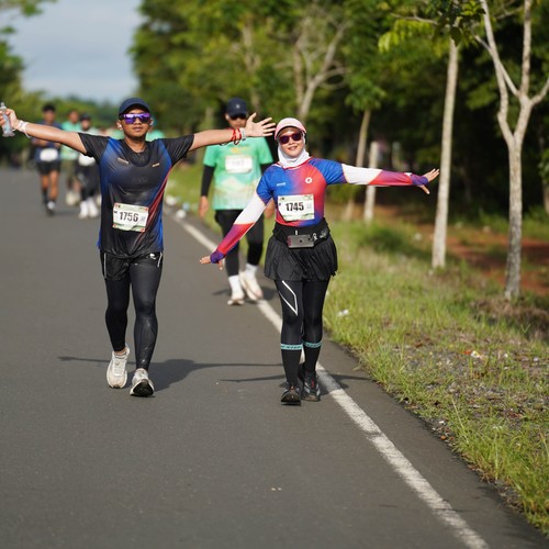 Race photo from ARUTMIN BORNEO RUN 2025