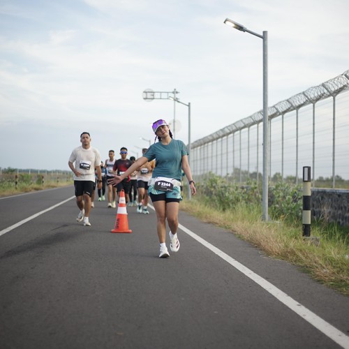 Race photo from KEDIRI HALF MARATHON 2026