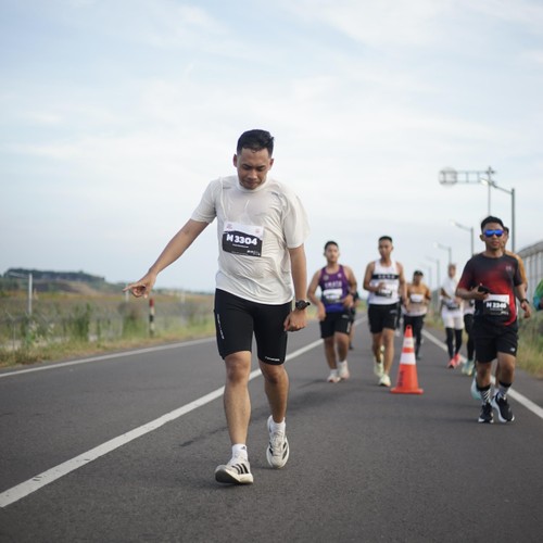 Race photo from KEDIRI HALF MARATHON 2026
