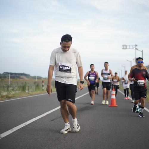 Race photo from KEDIRI HALF MARATHON 2026