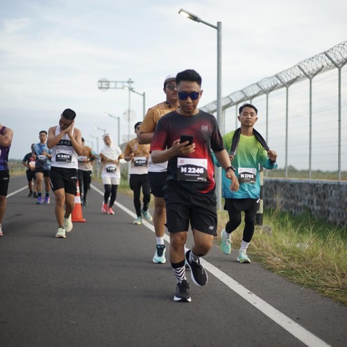 Race photo from KEDIRI HALF MARATHON 2026