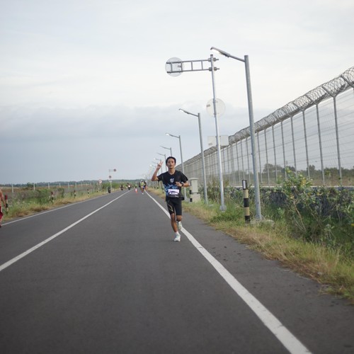 Race photo from KEDIRI HALF MARATHON 2026