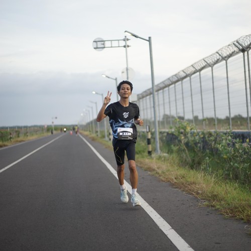 Race photo from KEDIRI HALF MARATHON 2026