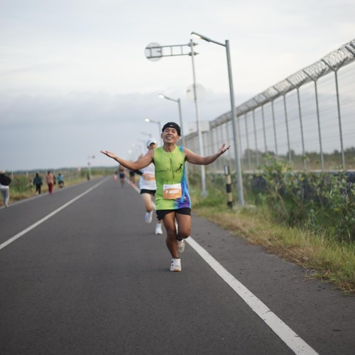 Race photo from KEDIRI HALF MARATHON 2026