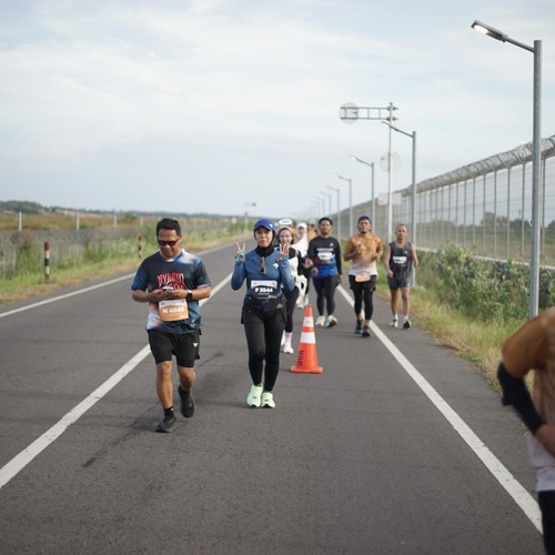 Race photo from KEDIRI HALF MARATHON 2026