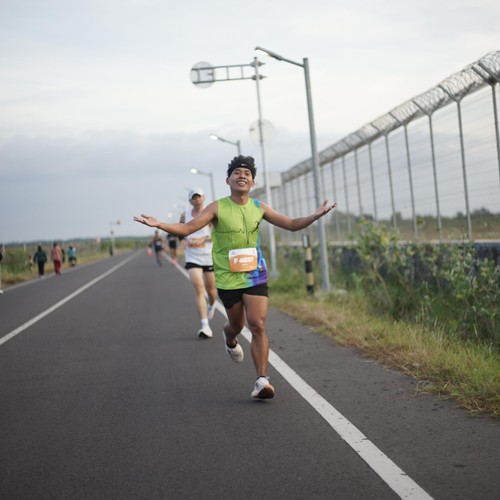 Race photo from KEDIRI HALF MARATHON 2026