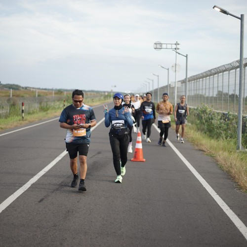 Race photo from KEDIRI HALF MARATHON 2026
