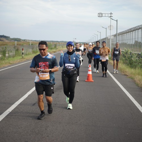 Race photo from KEDIRI HALF MARATHON 2026