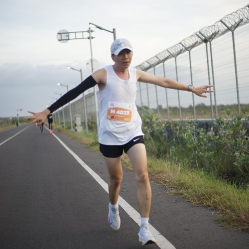Race photo from KEDIRI HALF MARATHON 2026