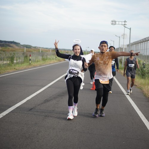 Race photo from KEDIRI HALF MARATHON 2026