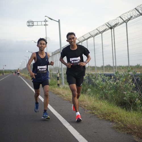 Race photo from KEDIRI HALF MARATHON 2026