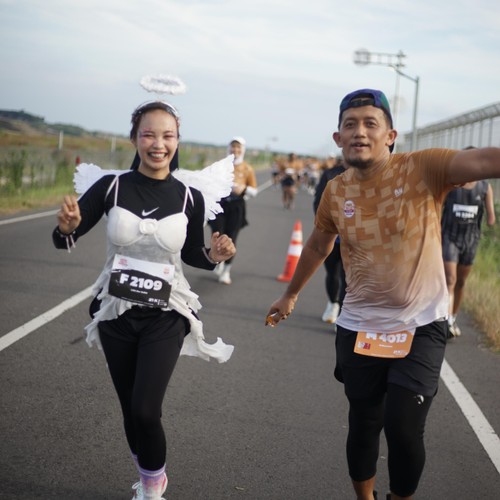 Race photo from KEDIRI HALF MARATHON 2026