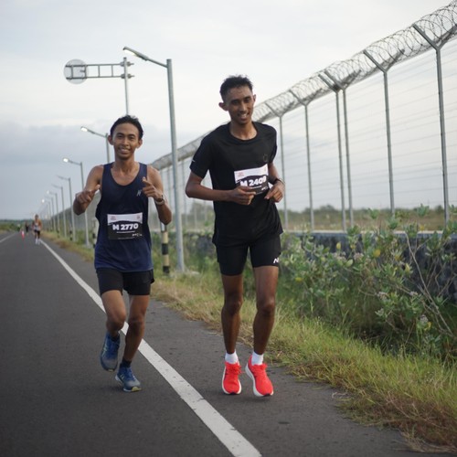 Race photo from KEDIRI HALF MARATHON 2026