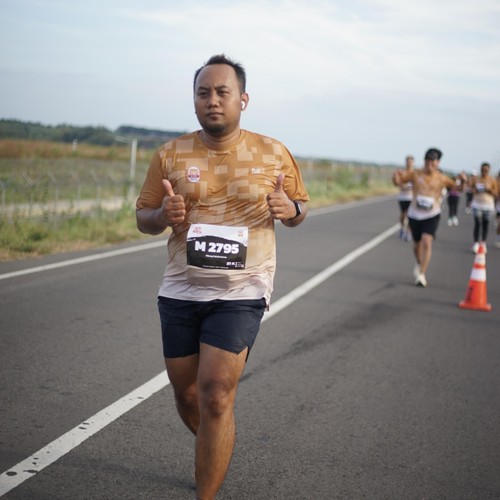 Race photo from KEDIRI HALF MARATHON 2026