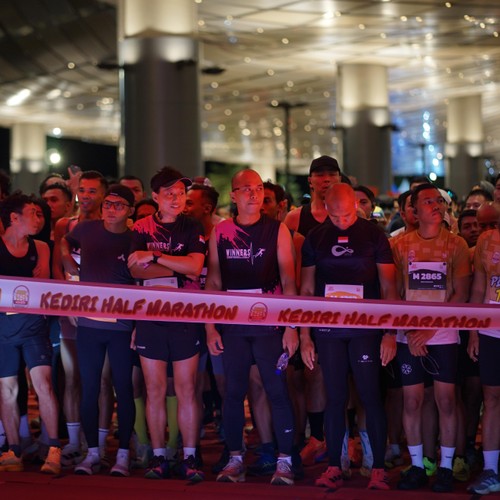 Race photo from KEDIRI HALF MARATHON 2026