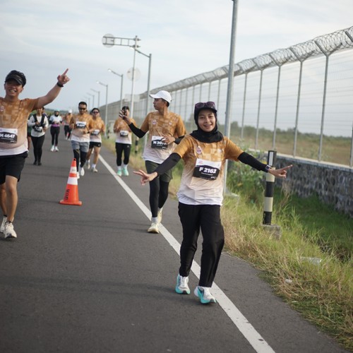 Race photo from KEDIRI HALF MARATHON 2026