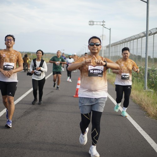 Race photo from KEDIRI HALF MARATHON 2026