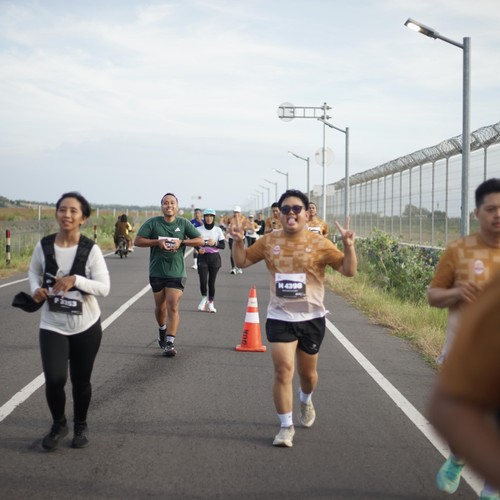 Race photo from KEDIRI HALF MARATHON 2026