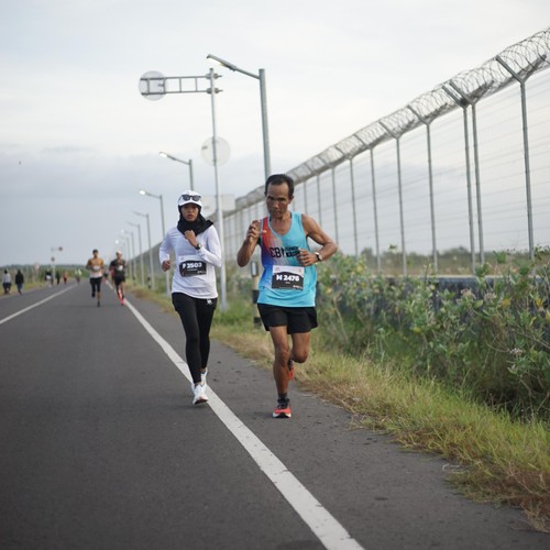 Race photo from KEDIRI HALF MARATHON 2026