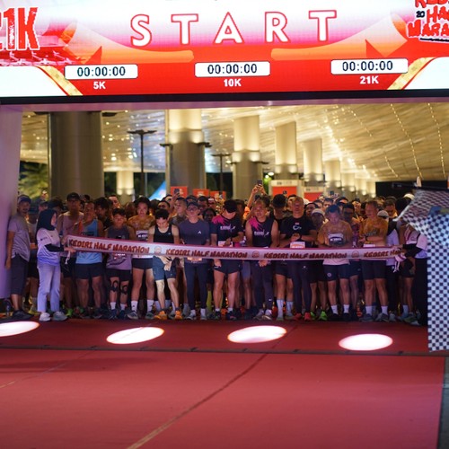 Race photo from KEDIRI HALF MARATHON 2026