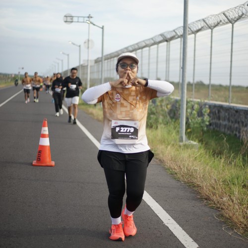 Race photo from KEDIRI HALF MARATHON 2026