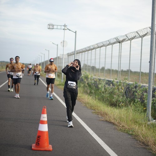 Race photo from KEDIRI HALF MARATHON 2026
