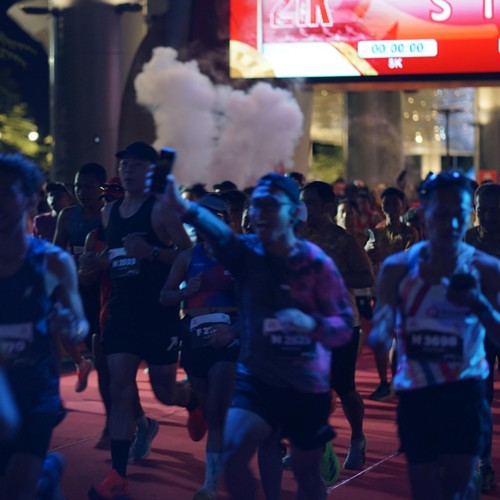 Race photo from KEDIRI HALF MARATHON 2026