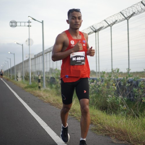 Race photo from KEDIRI HALF MARATHON 2026