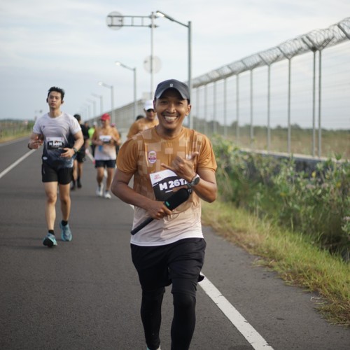 Race photo from KEDIRI HALF MARATHON 2026