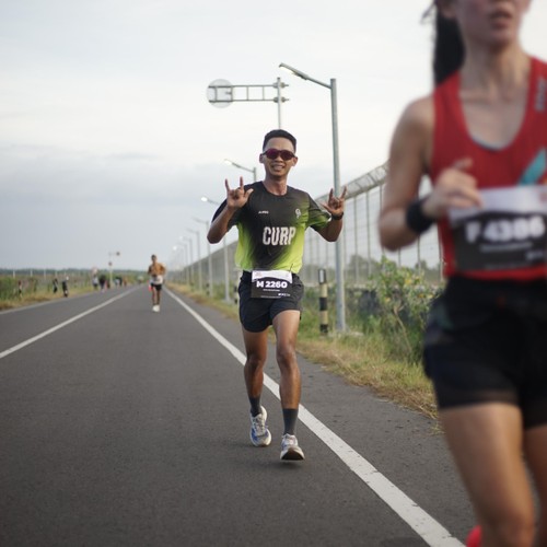 Race photo from KEDIRI HALF MARATHON 2026