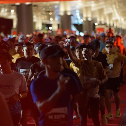 Race photo from KEDIRI HALF MARATHON 2026