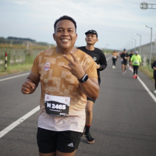Race photo from KEDIRI HALF MARATHON 2026