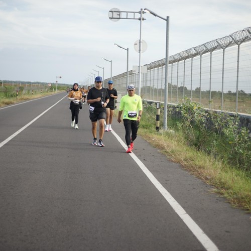 Race photo from KEDIRI HALF MARATHON 2026