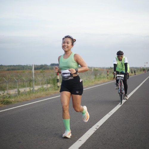 Race photo from KEDIRI HALF MARATHON 2026