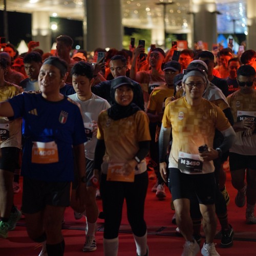 Race photo from KEDIRI HALF MARATHON 2026